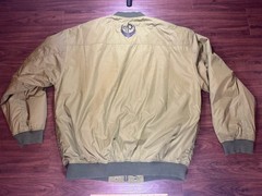 NICE Fallout Brotherhood Of Steel Green Bomber Jacket – Size X-large