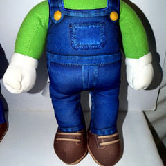 Nintendo The Super Mario Bros Movie MARIO & LUIGI 15″ Poseable Plush Figure