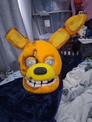 Five Nights At Freddy’s Yellow Rabbit Accurate Cosplay Head