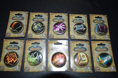 ⭐Lot of 10 World of Warcraft Button/Pins by Jinx – New⭐
