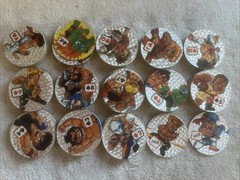 Street Fighter Vintage Pogs Playing Card Complete Set