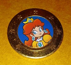 NINTENDO PRINCESS DAISY SUPER MARIO BROS FRANKFORD CANDY WONDER BALL COIN 🪙