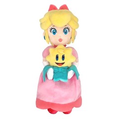 Princess Peach Showtime! Peach & Stella 10 Inch Plush San-Ei Little Buddy 1997