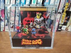 Super Mario RPG – Mario Rage Smithy Handmade Diorama -Gameboy Gaming Cube-Fanart