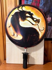 Mortal Kombat Deception Standee Topper (2005) Super Rare! Still Works Perfect!