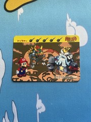 Super Mario RPG Square Nintendo Card Bowser Smithy Japan 1995 SNES Bros.
