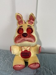 FNAF Funko Yellow Inverted System Error Bonnie W/ Tags Plush Hot Topic Exclusive