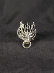 Final Fantasy VII Cloud Strife Cloudy Wolf Ring Replica Ring Unbranded – New