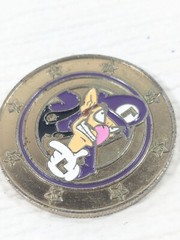 WALUIGI Super Mario Wonderball Coin Nintendo Frankford Candy Collectible metal