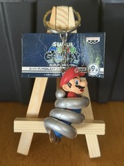 Super Mario Galaxy Spring Mario Banpresto Japan Figure Keychain