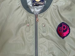 NICE Fallout Brotherhood Of Steel Green Bomber Jacket – Size X-large