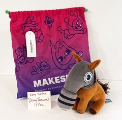 Makeship Plush Semik Horse HROT Horror FPS Video Game Plush – Rare Only 733 NEW