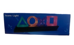 New PlayStation Music Decorative Reactive LED Icons Light Game Room Modes