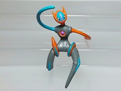 Deoxys (Speed Form) Pokemon Pose Figure Poseable Tomy 2005 Japan F07 3.8in