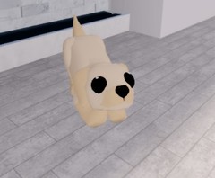 Club Roblox Digital Pet – Golden Retriever Pup IN GAME ITEM