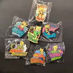 Pinny Arcade PAX East 2026 Complete 7 Pin Set Kemper Attractions Rides Loot Drop
