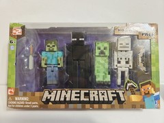 Minecraft Overworld Hostile Mobs Pack Figures Series #2 Mojang Jazwares NEW