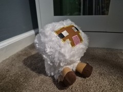 Mojang Studios Minecraft Plush Doll Lot of 5 Creeper Sheep Bee Llama Cat