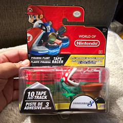 Nintendo World of Nintendo Mario Kart 8 Piranha Plant Tape Racer 10ft Track