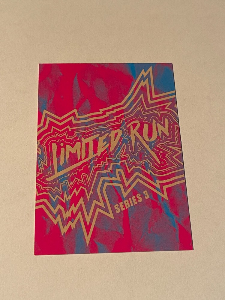 Limited Run Games Gold Cards Series 3 MINT