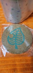 Animal Crossing: New Horizons Geo-limited mug + cork coaster 220ml JAPAN RARE!!!