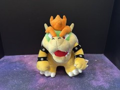 BOWSER Super Mario Bros 10 inch plush by Little Buddy Nintendo new with tags