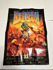 The Ultimate Doom (PC, 1995) Flesh Consumed Development Team Poster 18 x 26”