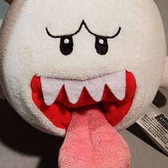 Little Buddy Super Mario All Stars Collection Ghost Boo Stuffed Plush