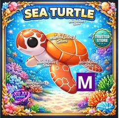 🐢 Meega Sea Turtle Adopt M3e Pet – Cheap Price | Fast Delivery ⚡Trusted Store
