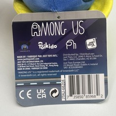 Among Us Blue Crewmate Plush Yellow Hat Spots Series 3 Toikido W/Tag