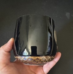 Blizzard Official World of Warcraft Logo Embossed Copper Medallion Ceramic Mug