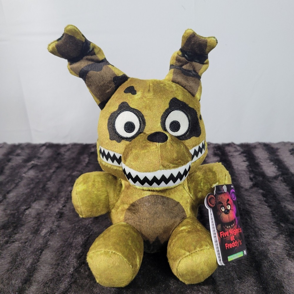 Five Nights at Freddy’s 4 Plushtrap 8” FNAF Wave 3 Plush GITD Eyes