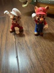 Nintendo Super Mario Bros. Bowser Airship Playset Missing Back READ Plus 11 Figs