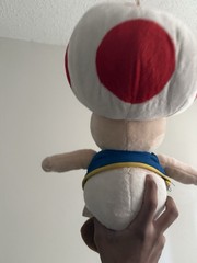 Nintendo Super Mario Toad Washable Plush Doll Super Mario Bros. Character