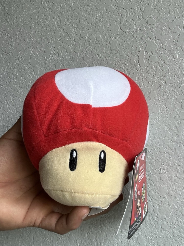 Nintendo World of Nintendo Super Mario Super Mushroom Plush w/ Sound Effects