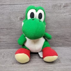 RARE 1999 Vintage Green Yoshi Toysite Beanbag 6″ Plush – Nintendo – READ