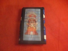Super Mario Bros. Lenticular Hologram Wallet Avon Nintendo NES Trifold