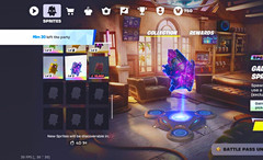 Fortnite Galaxy Zero Point Sprite In-Game Cosmetic Collectible