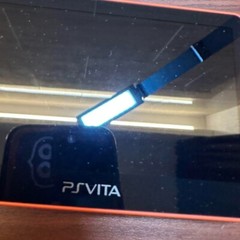 Sony PS Vita PCH-2000 Neon Orange Console Only Used Tested Japan Import Slim