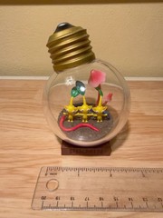 Nintendo Re-Ment Pikmin Terrarium Collection 1 Mini Diorama 3 Yellow w/ Wire