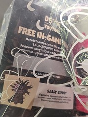 Roblox DOORS Youtooz Plush SALLY chibi with Buddy In-Game CODE on card