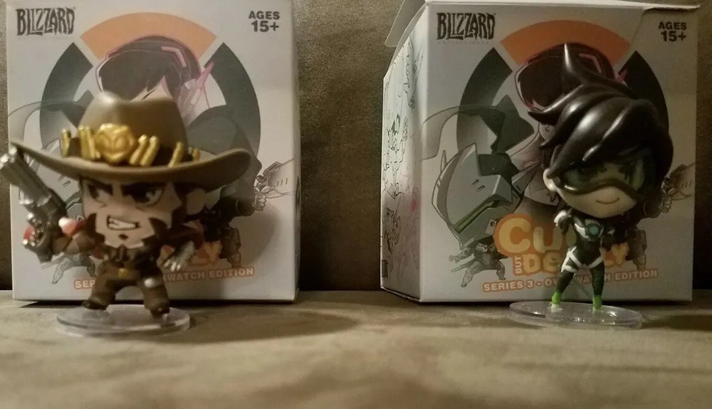 Cute But Deadly Overwatch Series 3- McCree & Sporty Tracer Mystery Minifigure