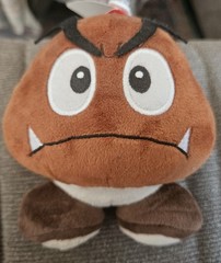 Nintendo Super Mario World Plush Goomba Toy Doll 6” SwitchNES Vintage Retro RARE