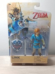 *FREE SHIP* 4″ LINK + Master Sword + Shield The Legend of Zelda Jakks Pacific