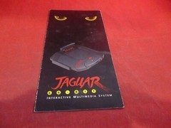 Atari Jaguar Console Promo Brochure Tempest Dragon’s Lair Doom Flashback Zool 2