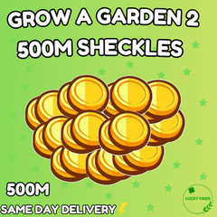 🔥Grow a Garden 2 Roblox✨500M SHECKLES | Fast & Easy