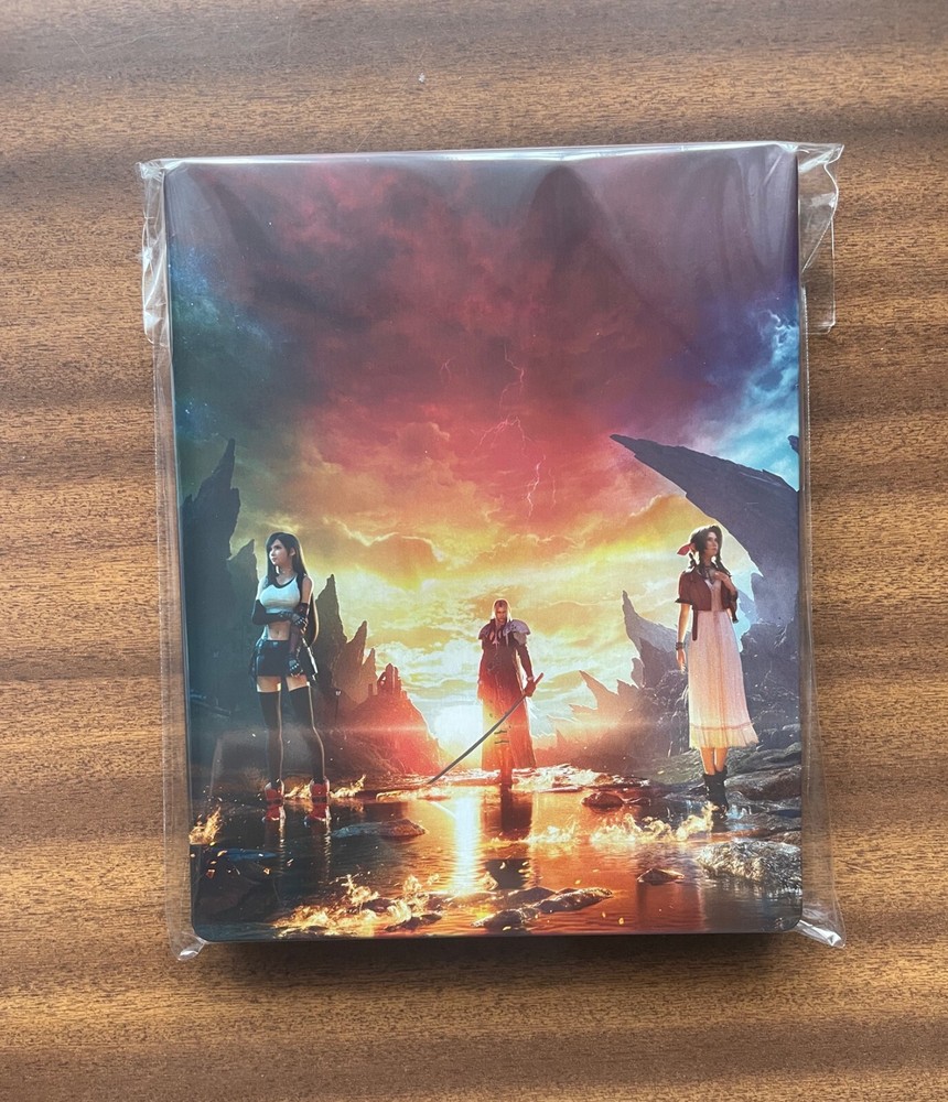 FINAL FANTASY VII 7 REBIRTH STEELBOOK G2 PC PS5 NEW METAL CASE STEEL BOX