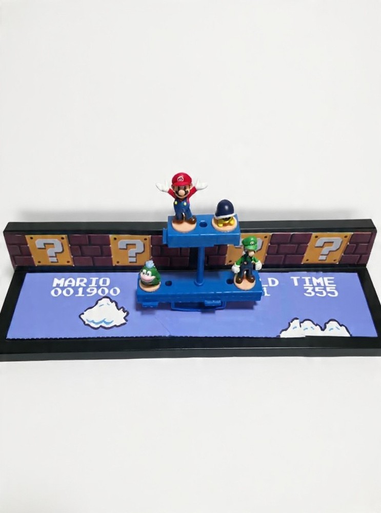 Super Mario Bros. Mario & Luigi Display Stand Diorama Platform