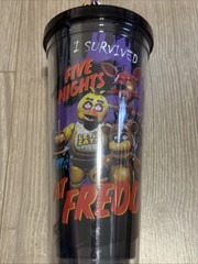 Five Nights at Freddy’s Cold Cup – 24oz With Freddy, Chica, Foxy, and Bonnie 1B