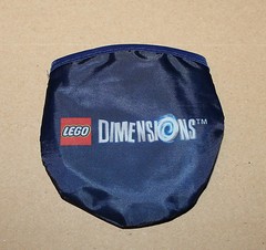 Lego Dimensions rare promo Fabric Foldable Frisbee